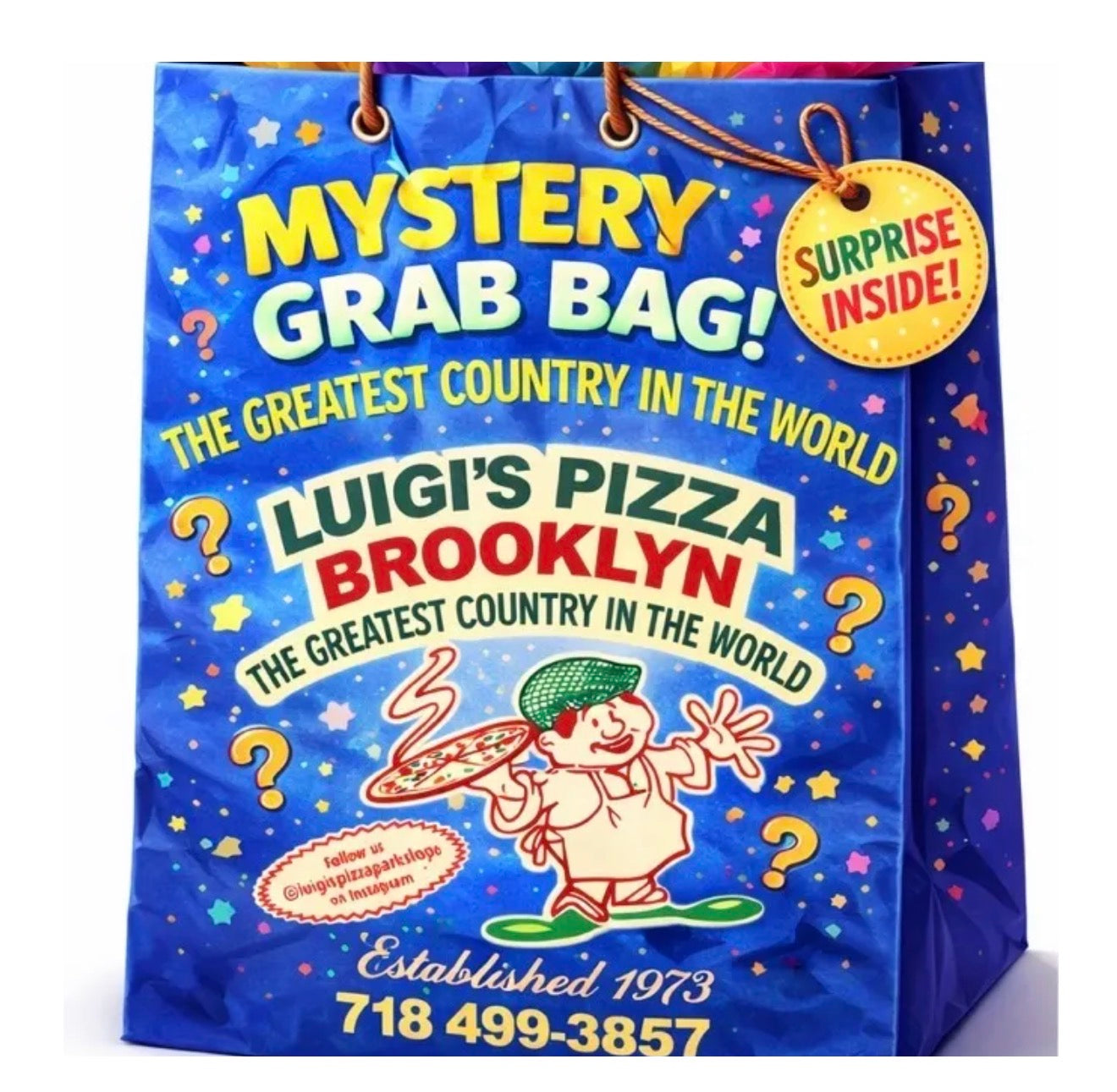🎁 Avielle Xpress Mystery Grab Bags – Luigi’s Edition 🍕