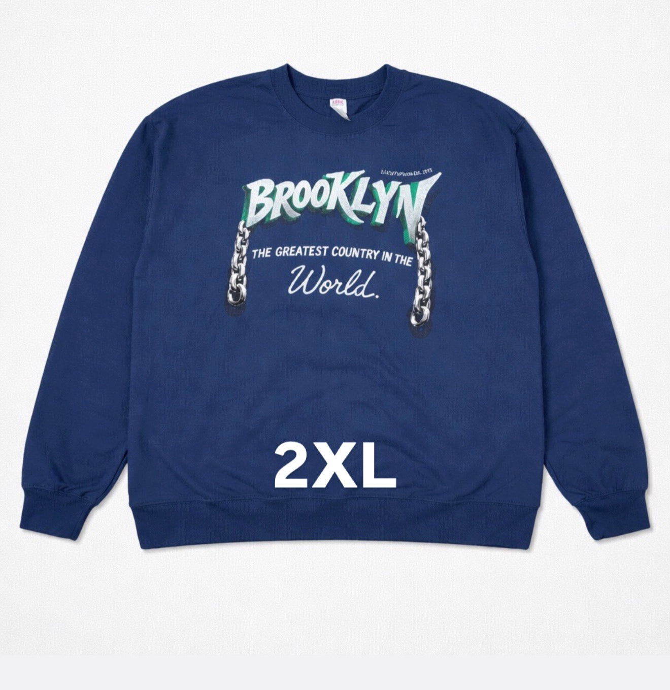 Light Blue Brooklyn Crewneck