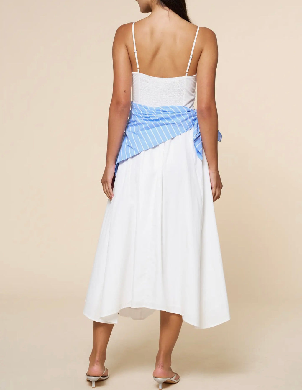 Tie Waist Bandana Maxi Dress