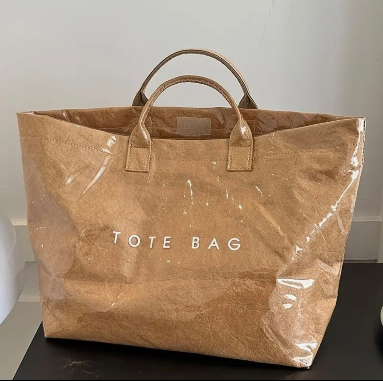 Glossy PVC Tote