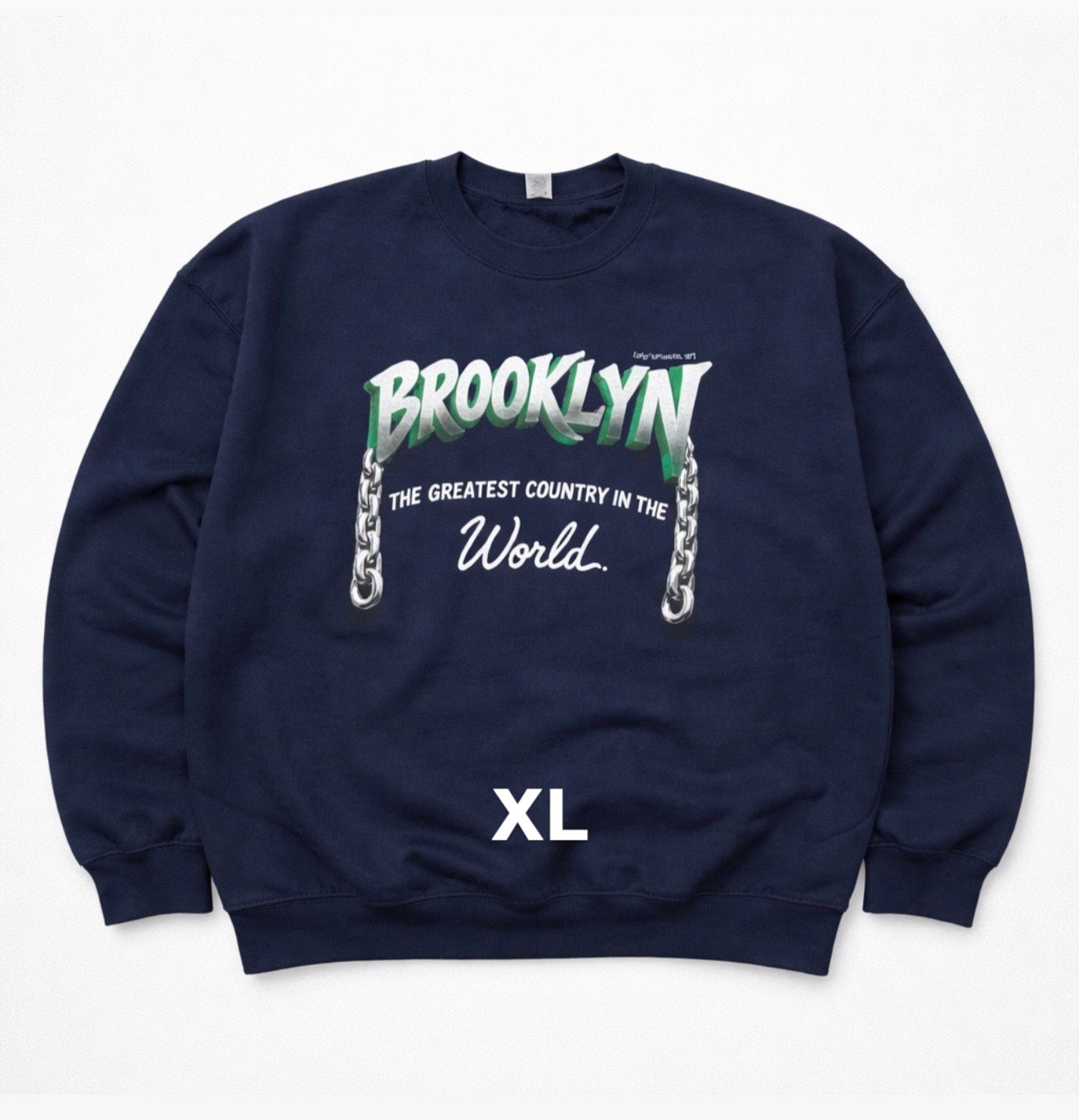 Navy Blue Brooklyn Crew