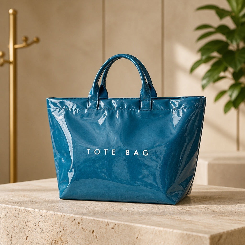 Glossy PVC Tote