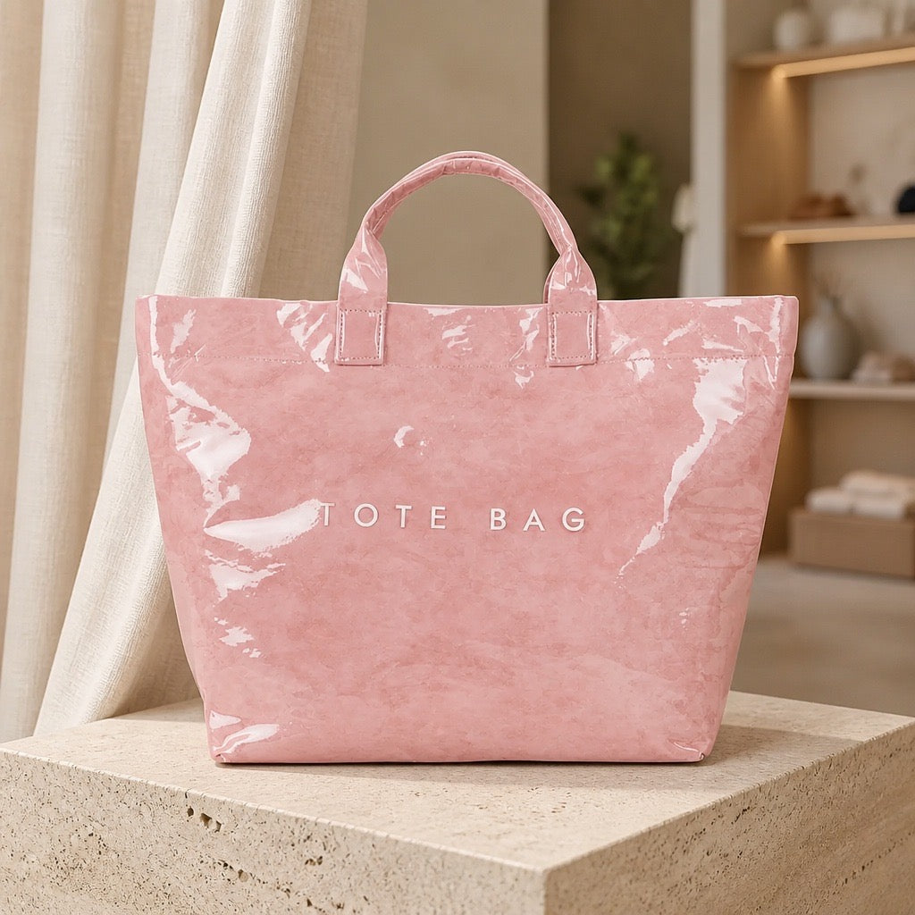 Glossy PVC Tote