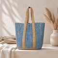 Coastal Woven Tote Bag