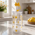 Daisy Acrylic Tumbler with Straw