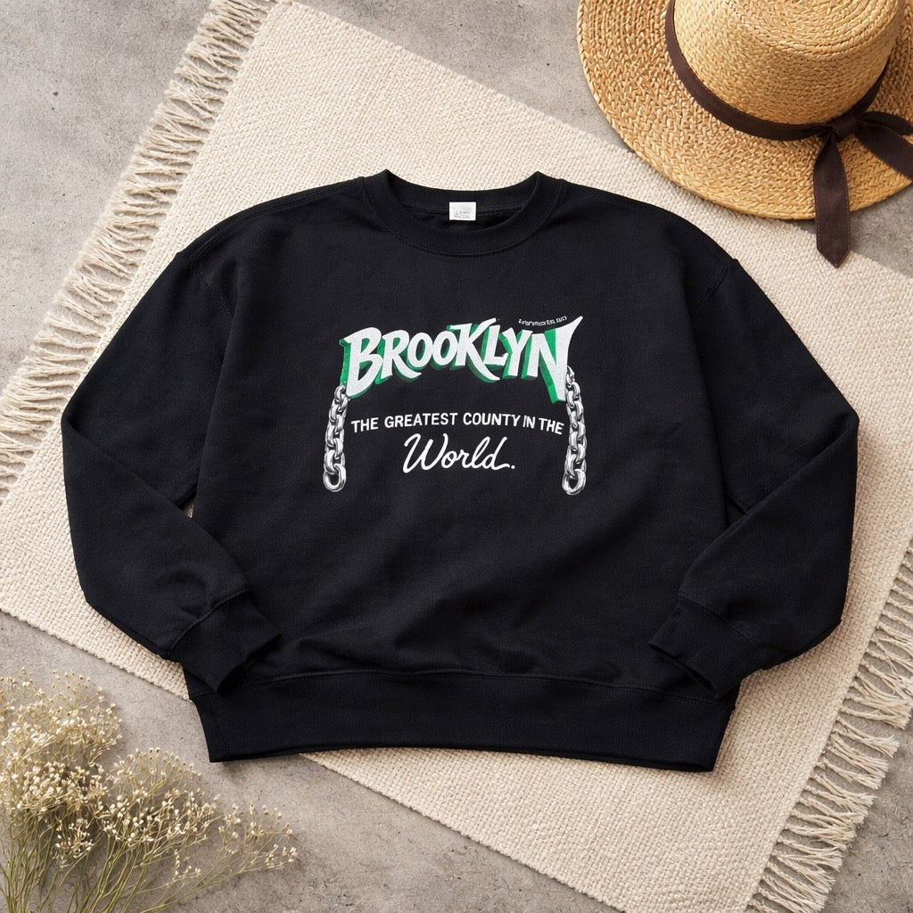 Brooklyn Crewneck-Black