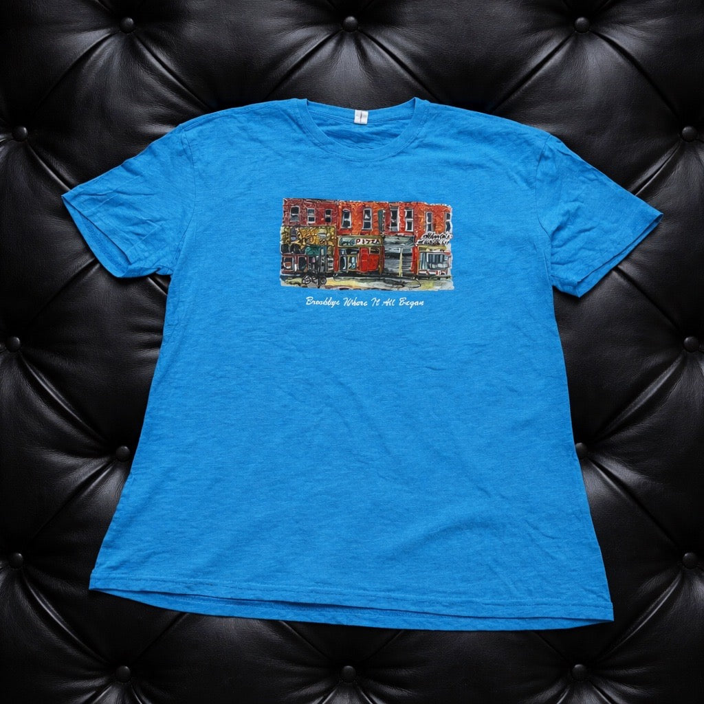 Blue Storefront Tee