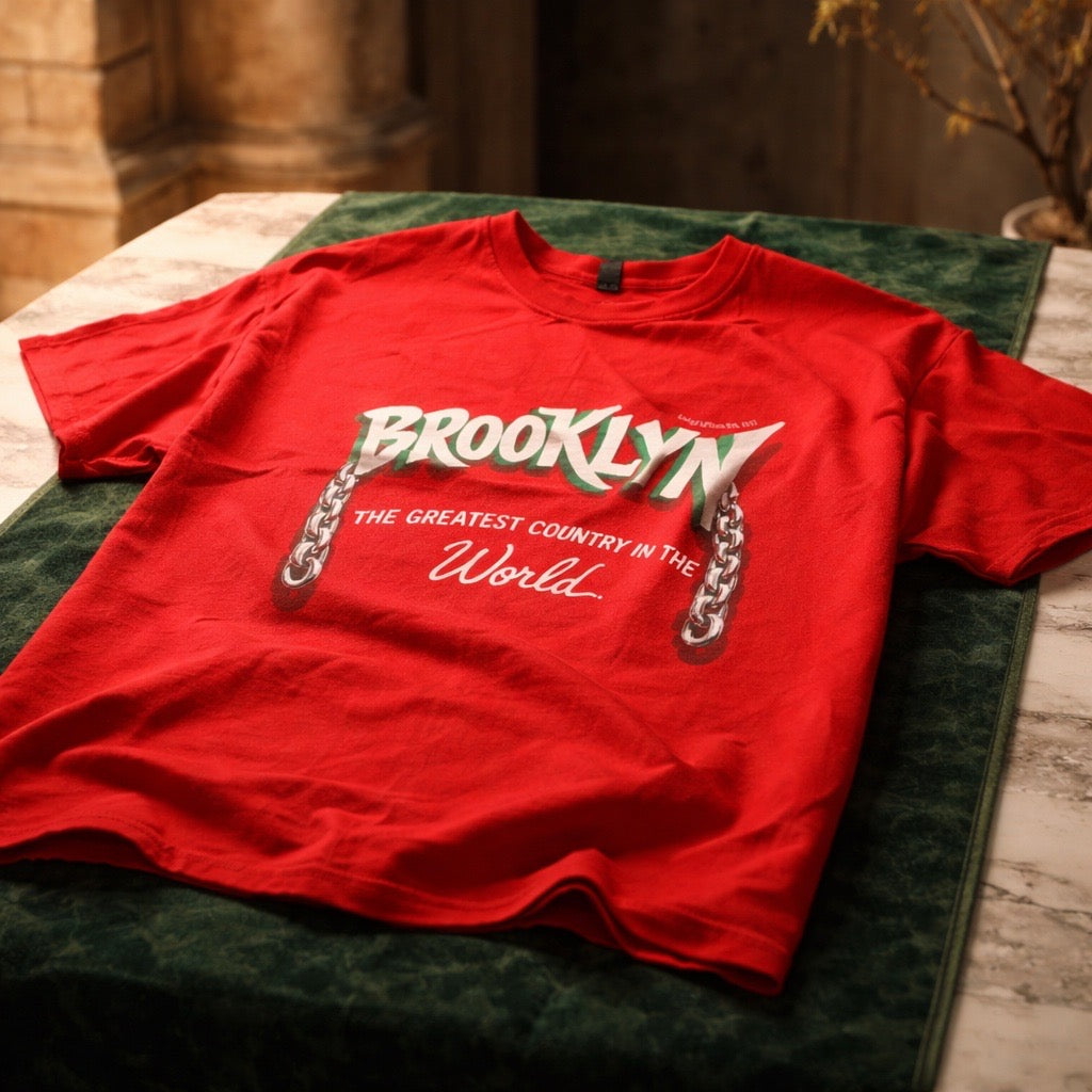 Luigi’s Red Brooklyn Tee