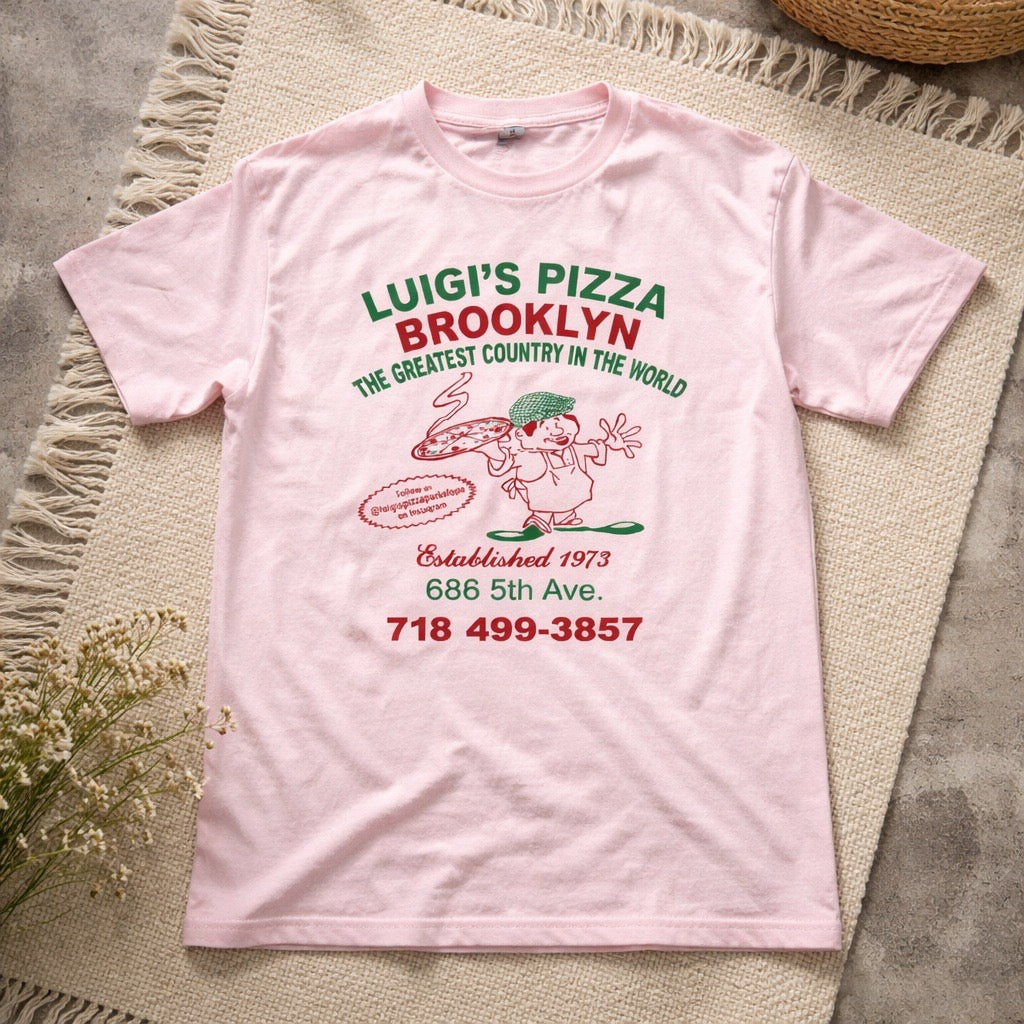 Classic Graphic Tee – Pink