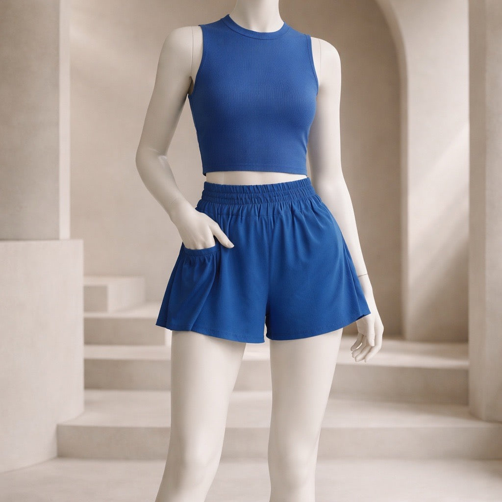 2 Piece Shorts Set