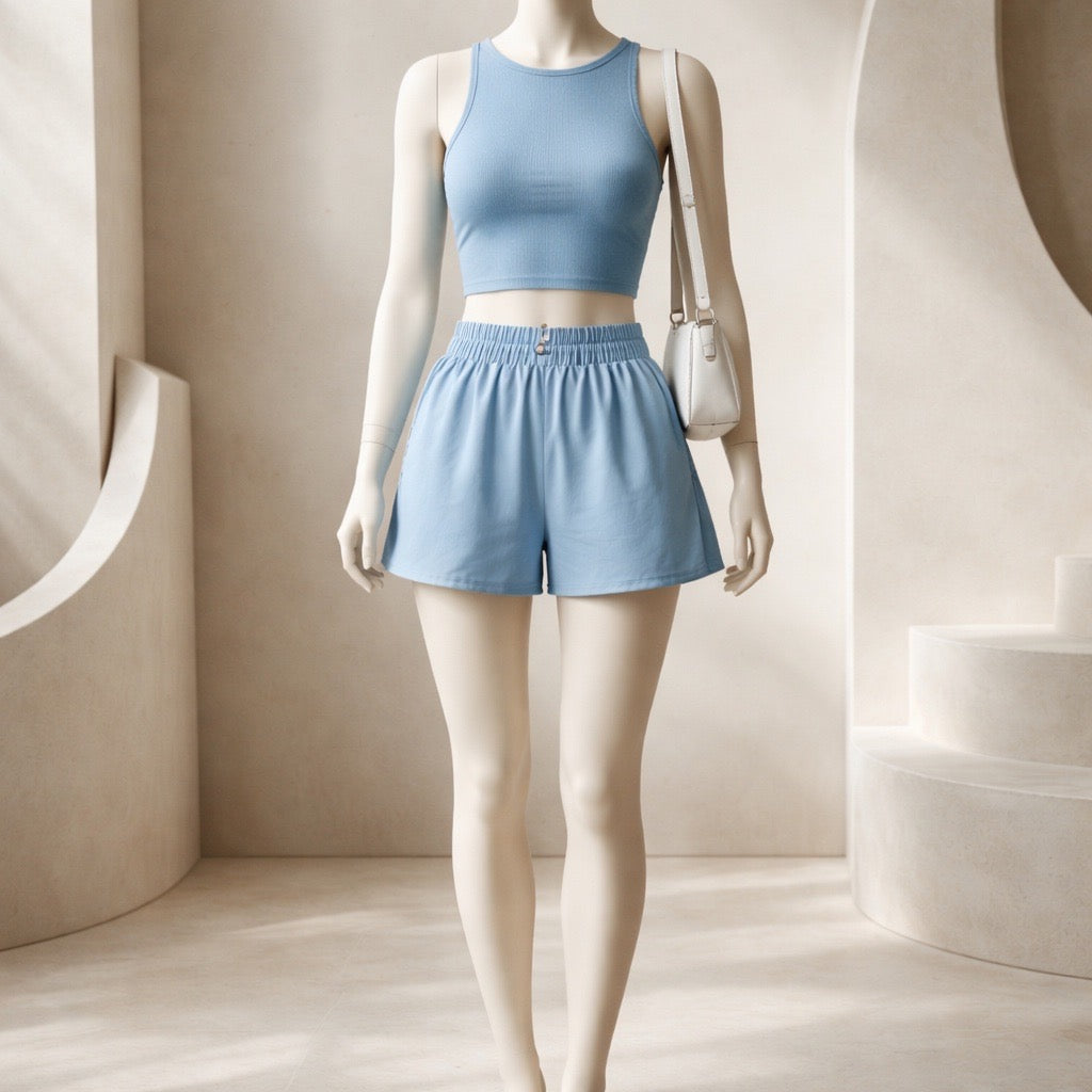2 Piece Shorts Set