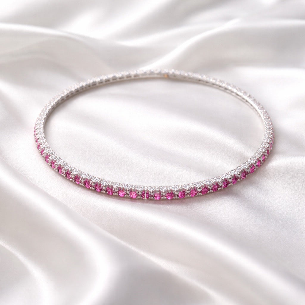 Blush Spark Stretch Bracelet