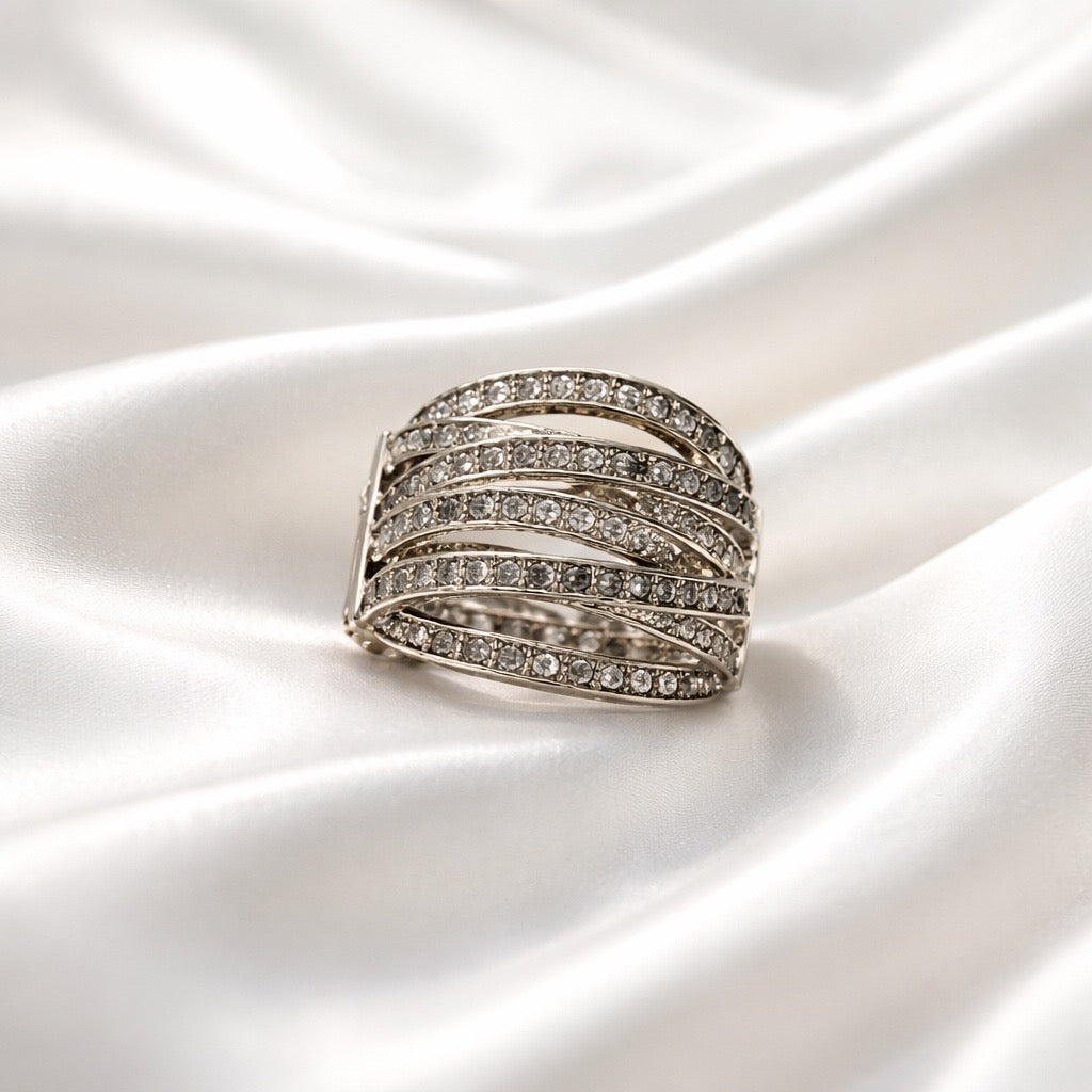 Crystal Statement Ring