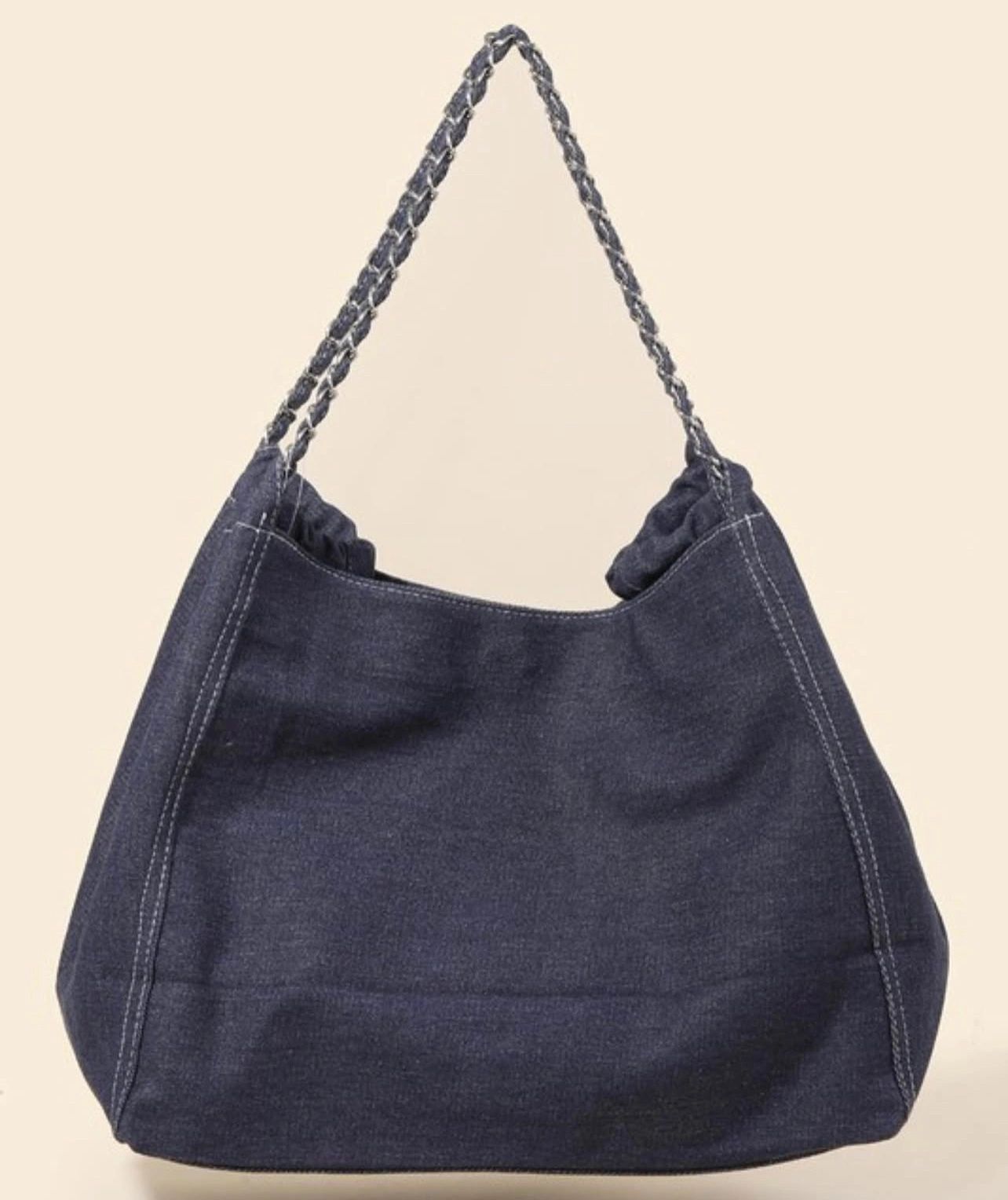 Denim Shoulder Bag